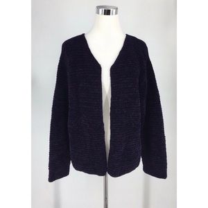 April Cornell Chucky Knit Open Front‎ Cardigan